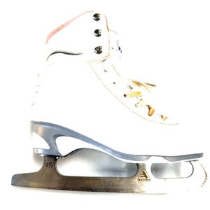Used Jackson SOFT SKATE Womens Softboot Skate White Senior 4 11860-S000304286