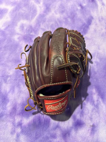 Brown Rawlings Primo RH Pitcher's Baseball Glove 11.5" (Used)