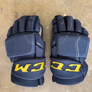CCM HGQL Gloves 15"  (Used) blue
