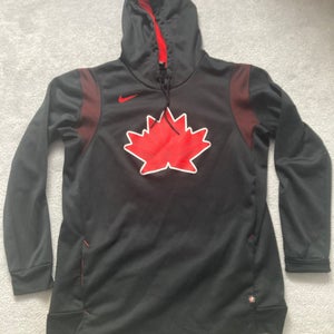 Men's Nike Black Hockey Canada 2022 - Performance Pullover Hoodie (Used)