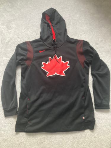 Men's Nike Black Hockey Canada 2022 - Performance Pullover Hoodie (Used)