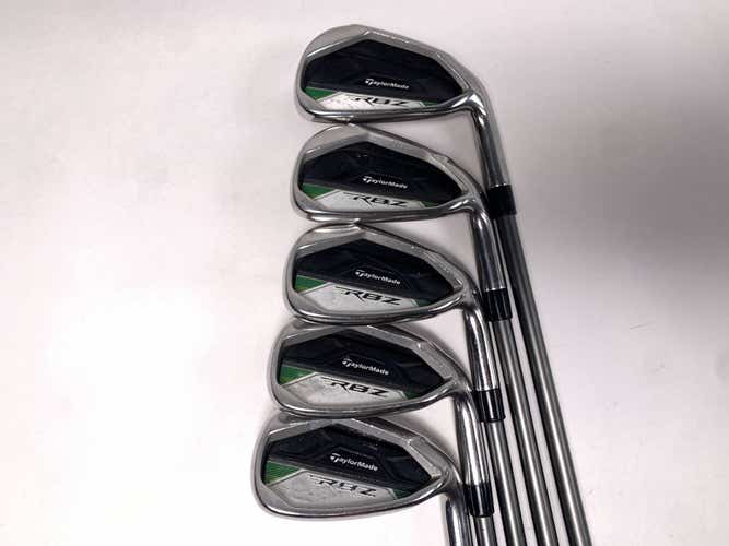 TaylorMade RBZ Speedlite Iron Set 6-PW 65g Regular Graphite Mens RH