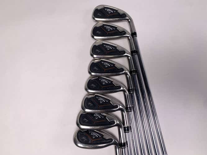 Callaway FT Iron Set 4-PW+SW Uniflex Steel Mens RH