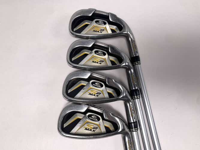 Cobra S2 Max Iron Set 5-8 Aldila DVS-HL 55g Regular Graphite Mens RH