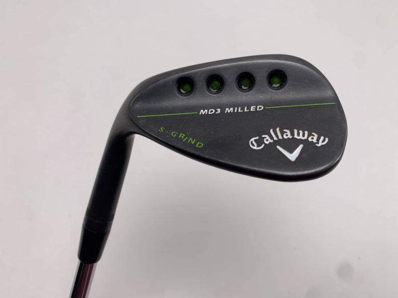 Callaway MD3 Milled Black S-Grind Gap Wedge GW 52* 10 Bounce S-Grind DG Wedge LH