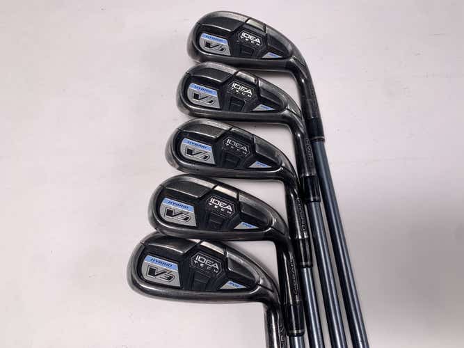 Adams Idea Tech V3 Iron Set 7-PW+GW Bassara 50g Ladies Graphite Womens RH