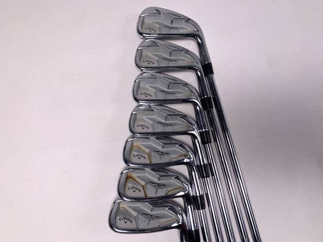 Callaway Apex Pro 19 Iron Set 4-PW Modus 3 Tour 120g Stiff Steel Mens RH