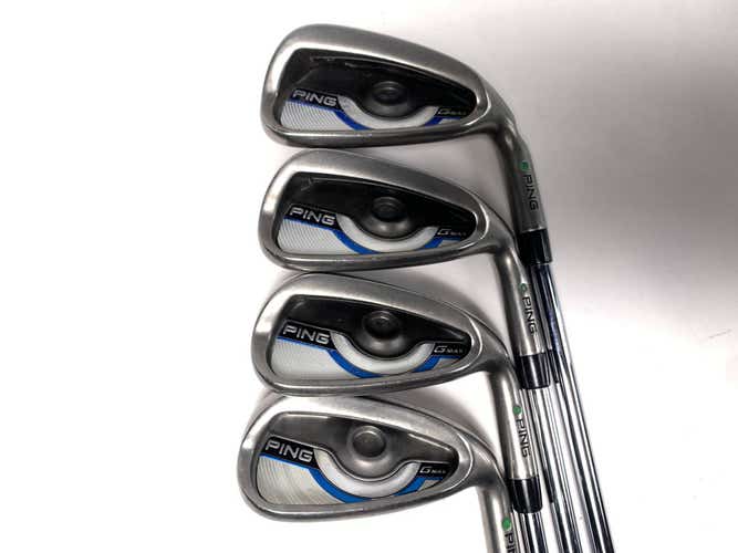 Ping Gmax Iron Set 7-PW Green Dot 2* Up CFS Soft Regular Senior Steel RH
