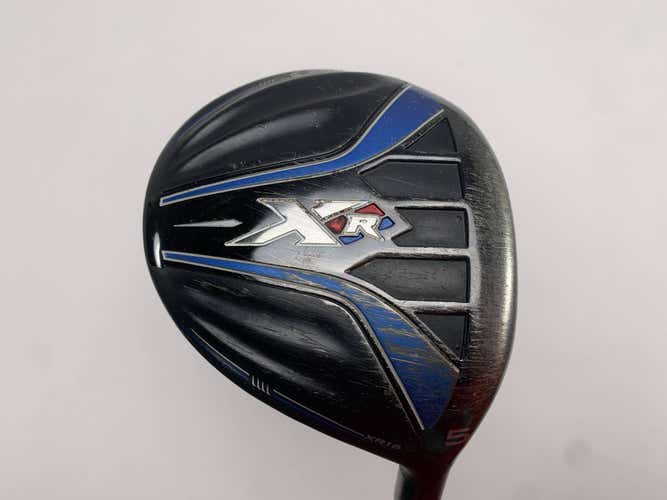 Callaway XR 16 5 Fairway Wood 18* Fujikura Speeder 565 Evolution Senior Mens RH