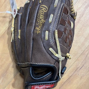 Brown Rawlings Highlight Series RH Baseball Glove 11" (Used)