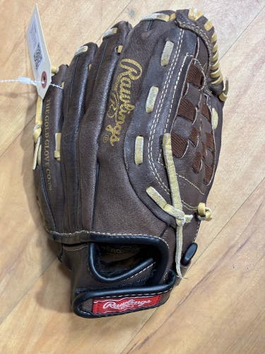Brown Rawlings Highlight Series RH Baseball Glove 11" (Used)