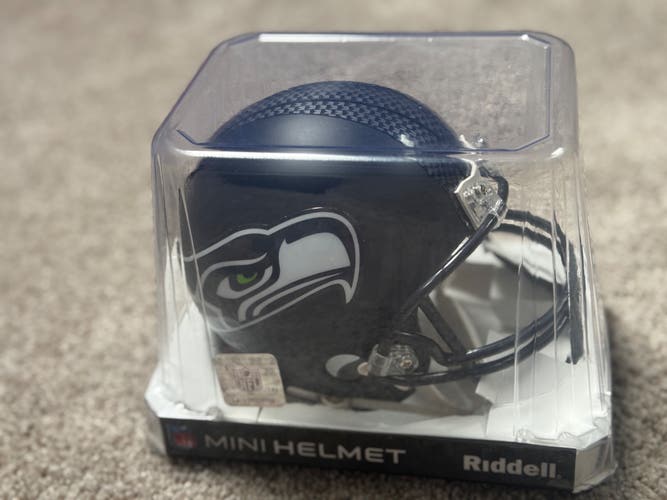 Seattle Seahawks mini helmet