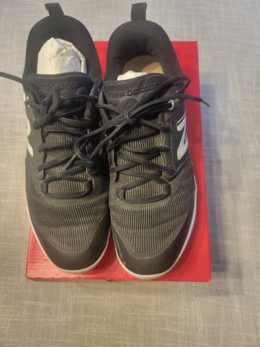 Black Men's Size M 9.0 (W 10.0) Adult New Balance Low Top (Used)