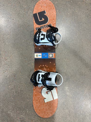 Kid's Burton LTR 120cm Snowboard | Union Cadet Pro Bindings (Used)