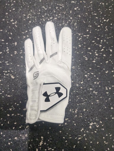 Used Under Armour Jr Golf Glove White SM 11849-S000035880