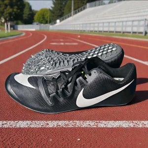 Men's Nike Zoom Ja Fly 3 (US Size 14) Black Track & Field Sprint Spikes