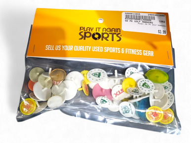 Used 50 PK GOLF MARKERS Golf Accessory 11849-S000011644
