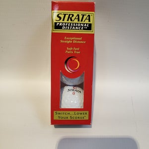 Used Strata STRATA PROFESSIONAL DISTANCE GOLF BALLS Golf Balls 11849-S000012377