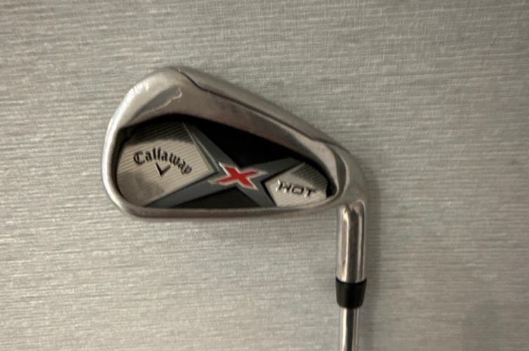Men's 2014 Callaway X2 Hot Right Handed Iron Set (7 Clubs) #5 - #9, PW, GW (Used)
