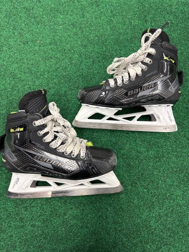 Intermediate Bauer Elite Hockey Goalie Skates (Fit 2) Size 5 (Used)