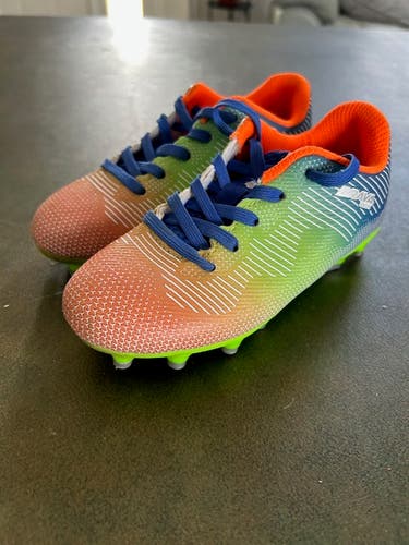 Blue Kids 13K (Little Kids) Molded Cleats Cleats (Used)