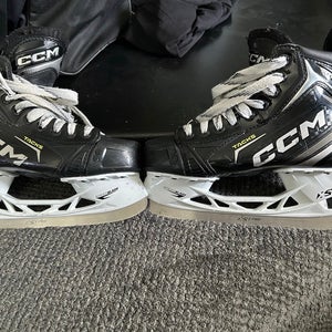 Black 2024 CCM Tacks XF 80 Hockey Skates Regular Width Size 5 (Used)
