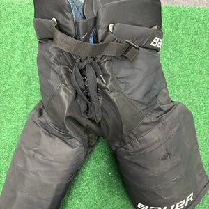 Black Bauer X Hockey Pants (Used) |  Intermediate Medium