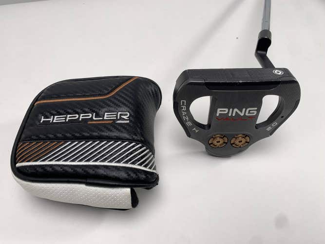 Ping Vault 2.0 Craz-E H Putter 33" SuperStroke Flatso 3.0 Black Dot Mens RH