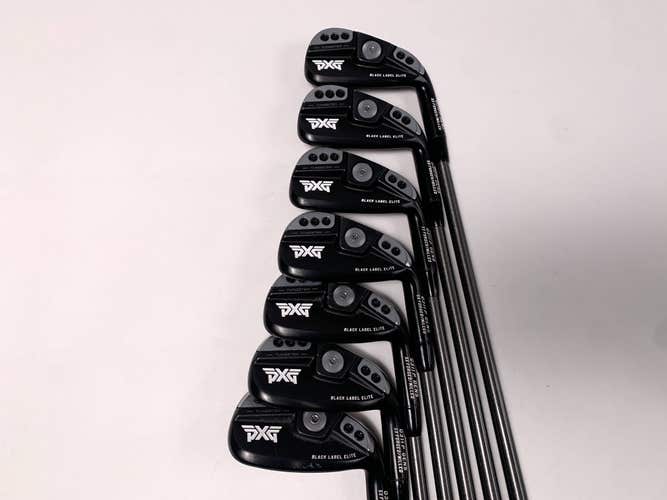PXG 0311 P GEN5 Xtreme Dark Iron Set 5-PW+AW AeroTech SteelFiber i95 Regular RH