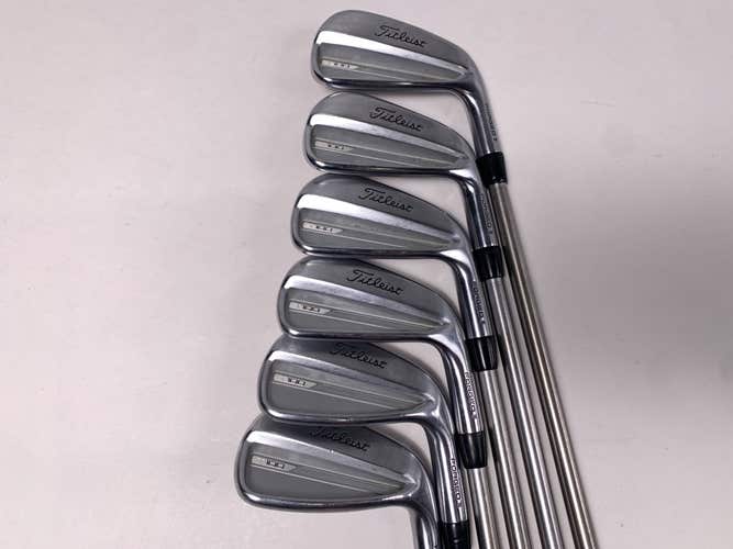 Titleist T100 2023 Iron Set 4-9 KBS Tour C-Taper 120g Stiff RH Midsize Grips
