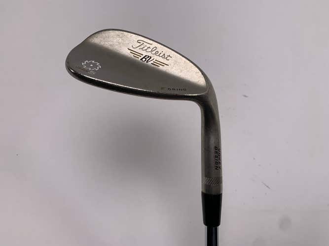 Titleist Vokey SM5 Gold Nickel Wedge 56* 14 Bounce F-Grind Wedge Steel Mens RH