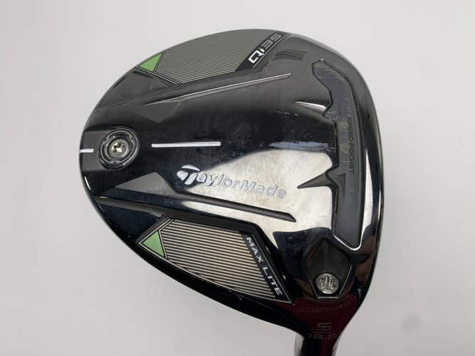 TaylorMade Qi35 Max Lite 5 Fairway Wood 18.5* Vanquish 4 R2 Senior Mens RH