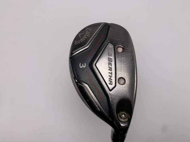 Callaway Big Bertha 2019 3 Hybrid 18* Veylix Alpina 673 Regular Graphite Mens RH