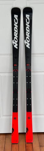Junior Nordica 157 cm Racing Dobermann GSJ Plate Skis Without Bindings (Used)