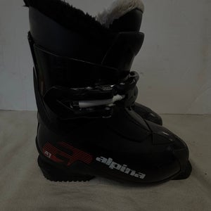 Mondo 19 & 19.5 Kid's Alpina AJ1 All Mountain Ski Boots (Used)