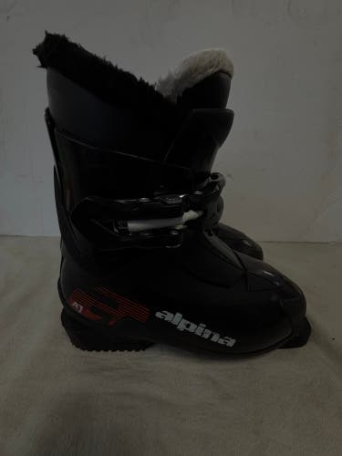 Mondo 19 & 19.5 Kid's Alpina AJ1 All Mountain Ski Boots (Used)
