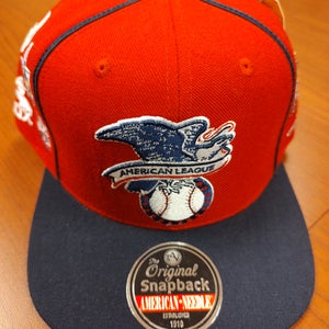 American League Baseball Teams Logo Hat, Adjustable