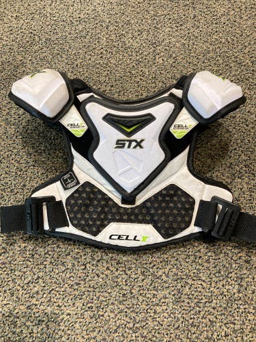 Used Youth Small STX Cell V Shoulder Pads