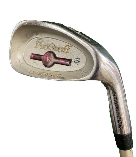 Wilson ProStaff Oversize 3 Iron Reflex Low Kick Ladies Graphite 37.5" RH Nice