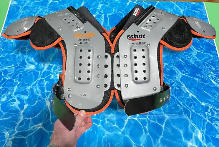 XXL Adult Schutt XV HD Shoulder Pads (New)