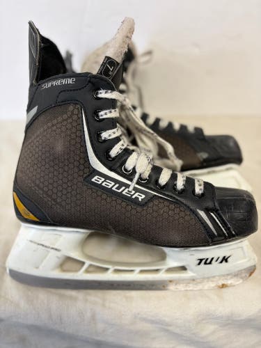 Black Bauer Supreme One.4 Hockey Skates Regular Width 7 (Used)