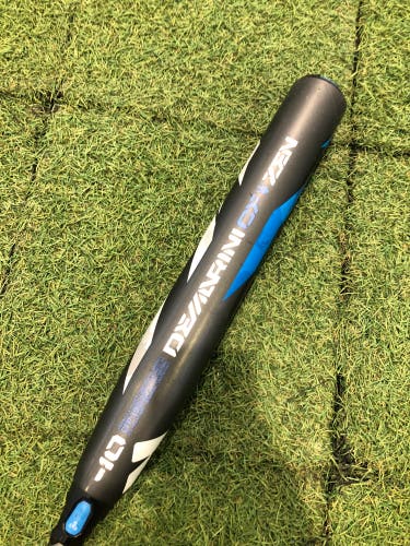 Gray 2019 DeMarini CF Zen Composite Bat (-10) Composite 22 oz 32" (Used)