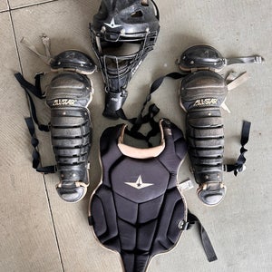 Black All Star Top Star Catcher's Set (Used)