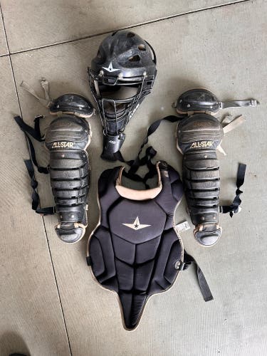 Black All Star Top Star Catcher's Set (Used)