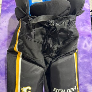 Calgary Flames Dougie Hamilton Bauer Pro Stock Pants | L + 1"/ G+1(Used)