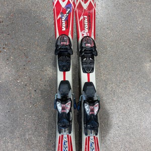 Kid's Volkl Tigershark 80 cm Skis | Marker M 4.5 Bindings (Used)