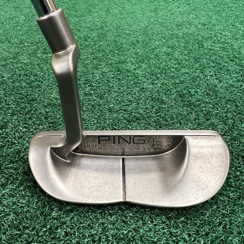 Ping B60 Stainless Plumbers-Neck 35" Half Mallet Putter "Dick" Engraved MRH