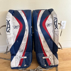 31" Reebok Lefevre Goalie Leg Pads (Used)
