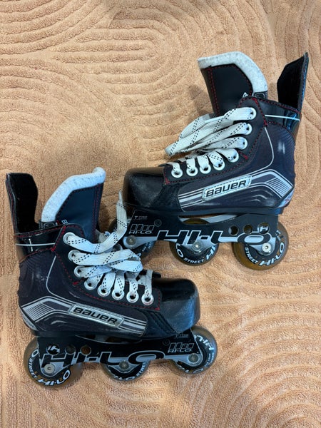 Youth Bauer Vapor X300R Inline Skates Regular Width Size 10 (Used)