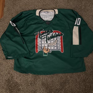 Green Goalie Cut Men's Jersey (Used)